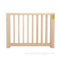 Pet Dog Fence Folding Solid Wood Playpen Gate